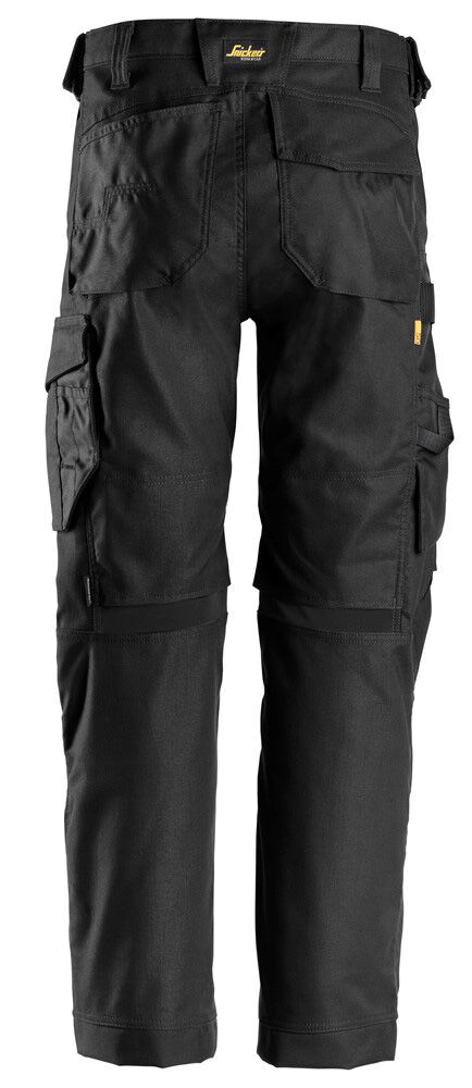 Snickers AllroundWork Canvas  6324 - Werkbroek - Zwart - 44 - 82