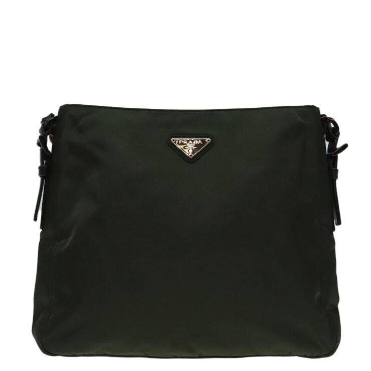 Prada Vintage Prada Shoulder Bag Green