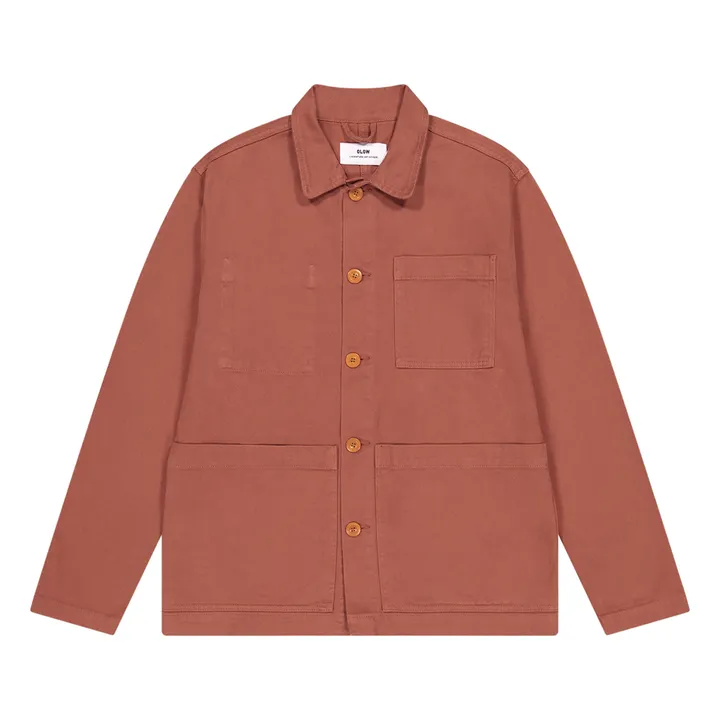 Olow Veste Chucalescu Coton Bio | Terracotta