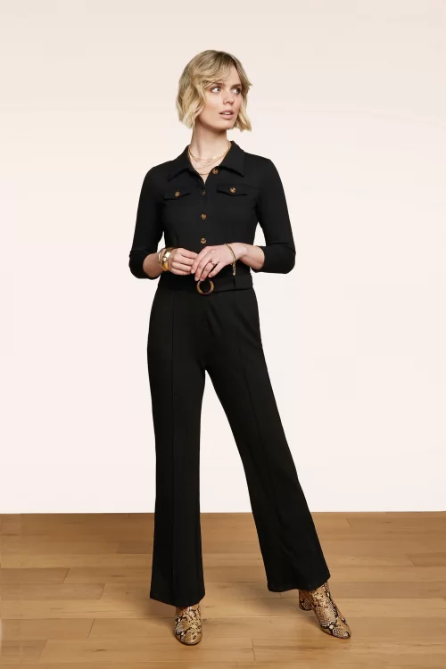 King Louie Alexa Rodeo jumpsuit in zwart