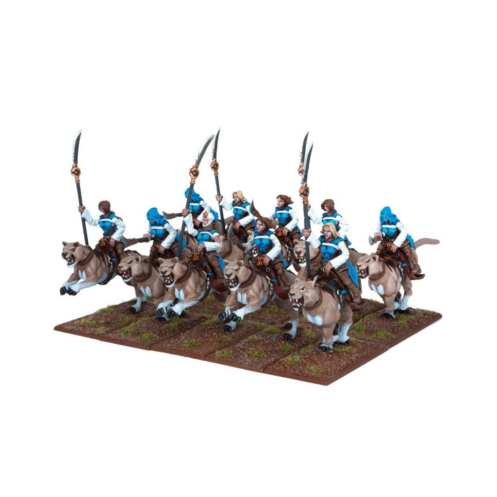 Kings of War - Basiléa - Régiment de Lanciers Panthères de la Fraternité des Soeurs