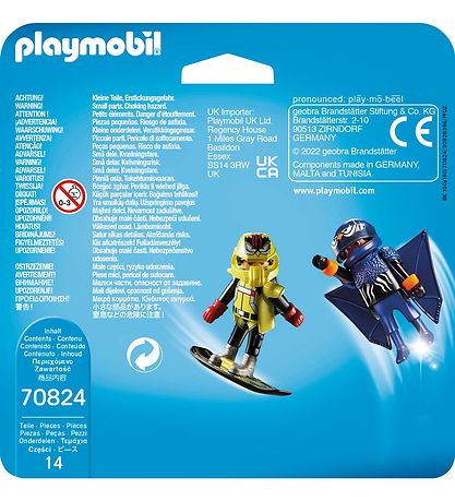 Playmobil DuoPack - Stuntshow I Die Luft - 70824 - 14 Teile