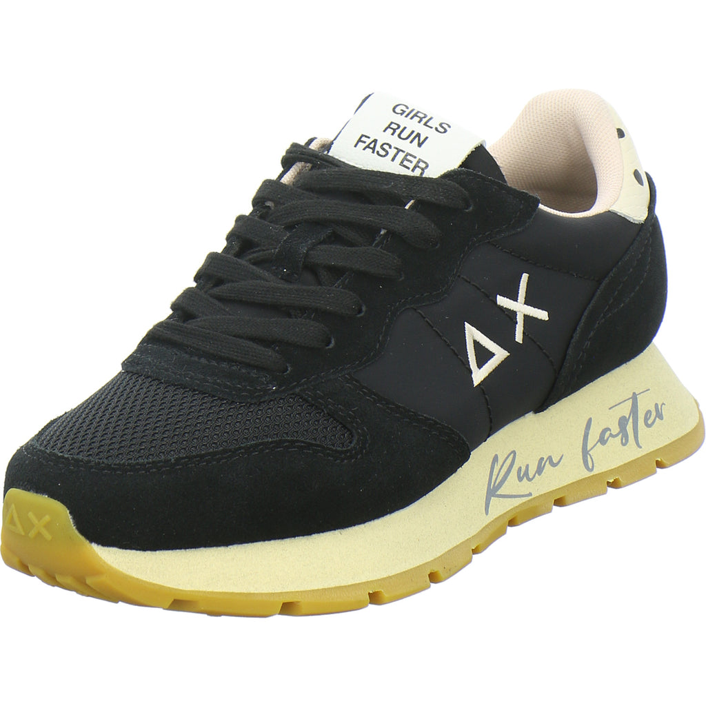 SUN68 Sneaker Damen Ally Vintage Schwarz-kombi