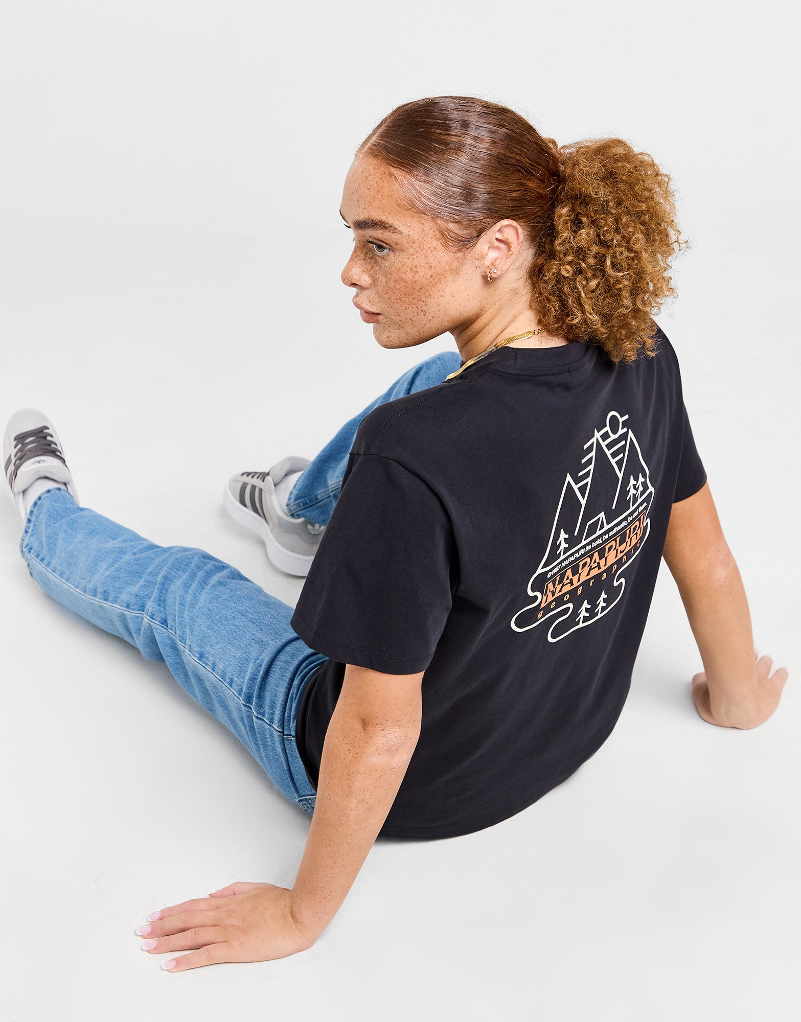 Napapijri T-shirt Mountain Tree Femme