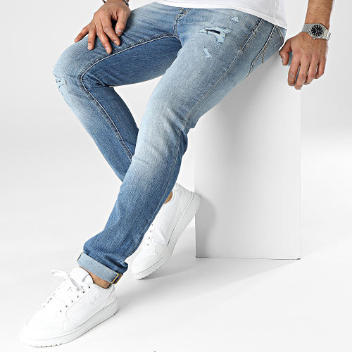 Jean Skinny Liam Seal Bleu Denim