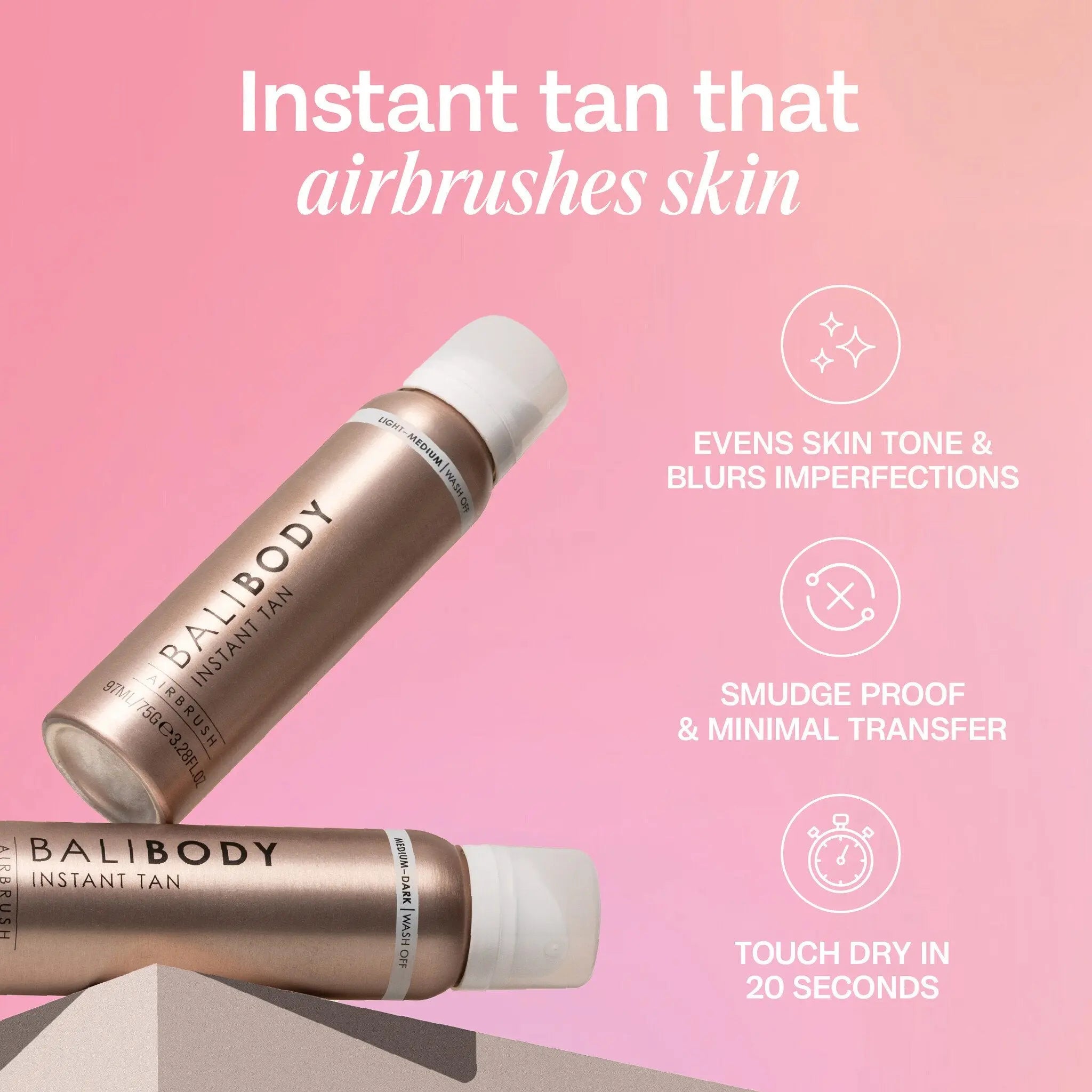 Instant Tan Medium to Dark