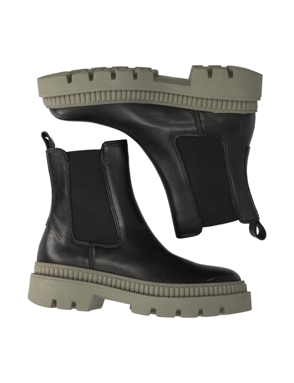 Glattleder Chelsea Boot