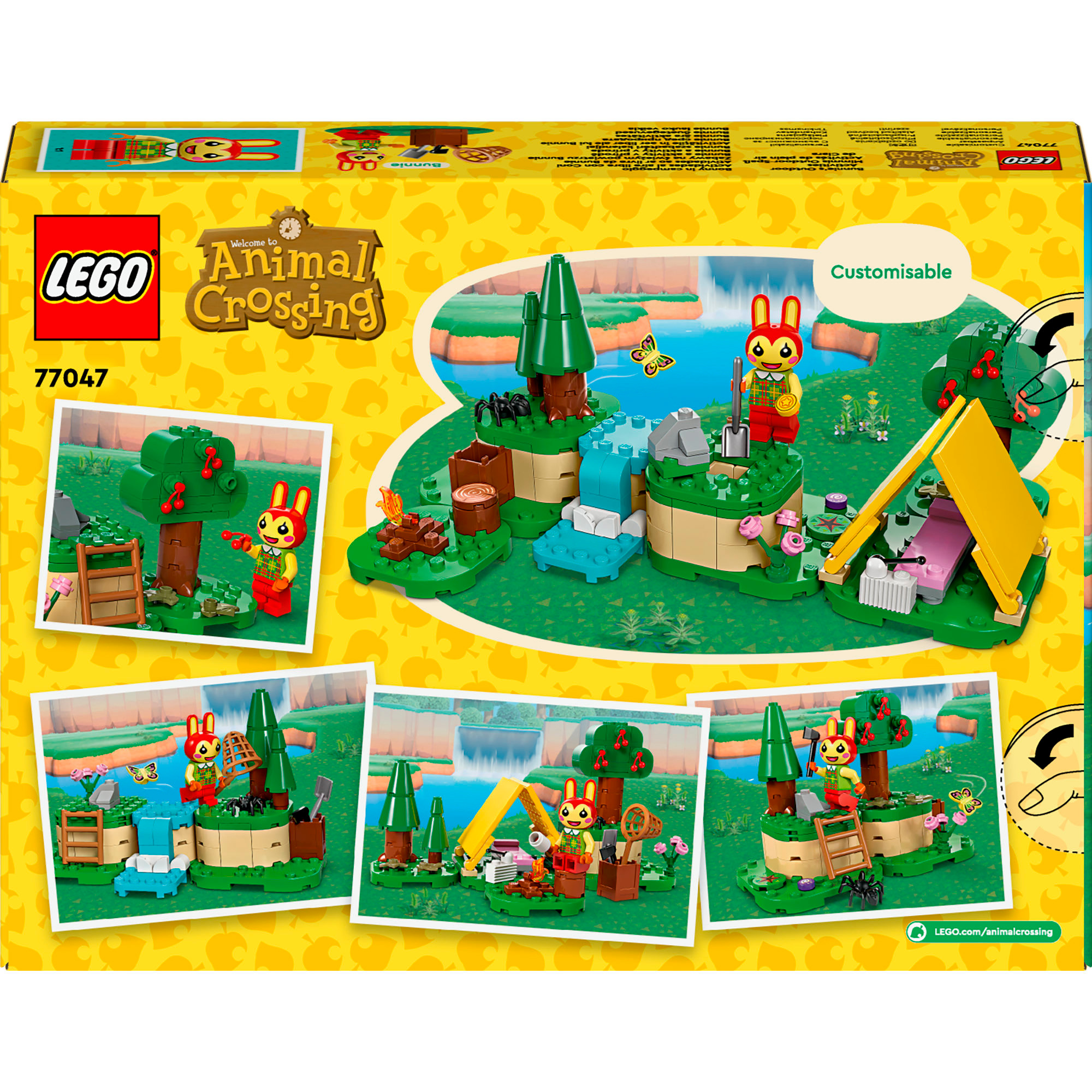 LEGO Konstruktionsspielzeug Animal Crossing Mimmis Outdoor-Spaß