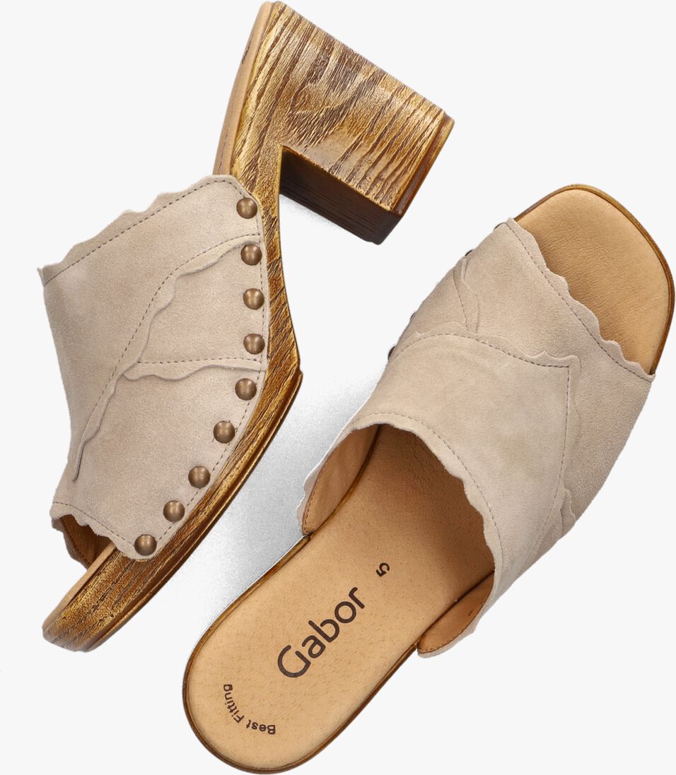 GABOR beige gabor muiltjes 741.2