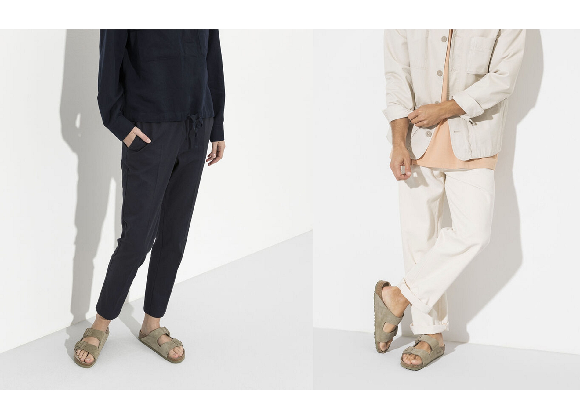 Arizona suede soft w kaki beige