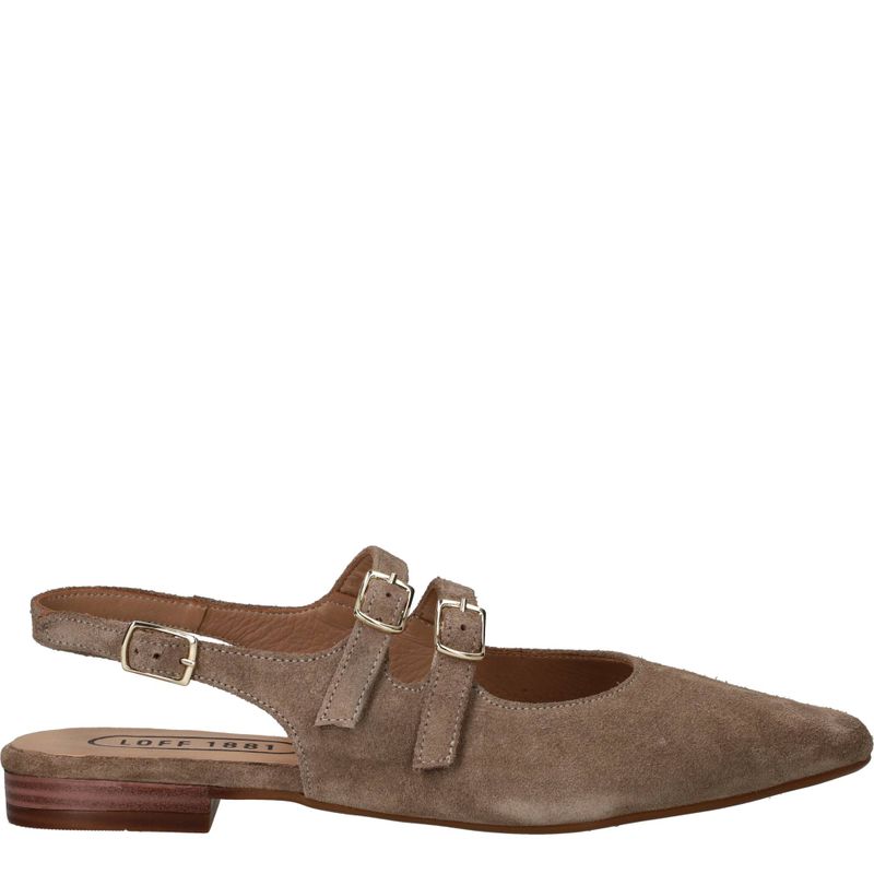LOFF 1881 Slingbacks Taupe