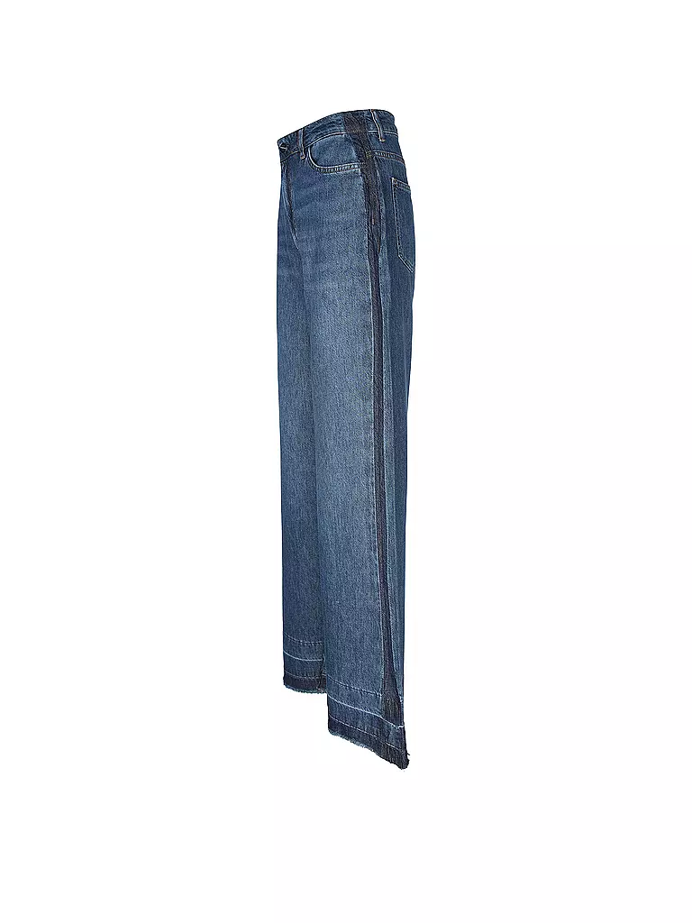 RICH & ROYAL Jeans Flared Fit blau