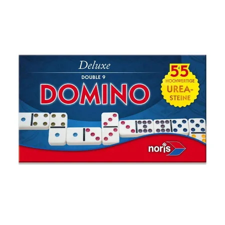 Noris Spiele Deluxe Doppel 9 Domino