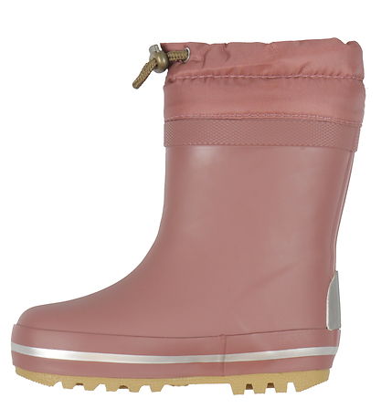 Mikk-Line Gummistiefel Gefüttert - Rose Brown