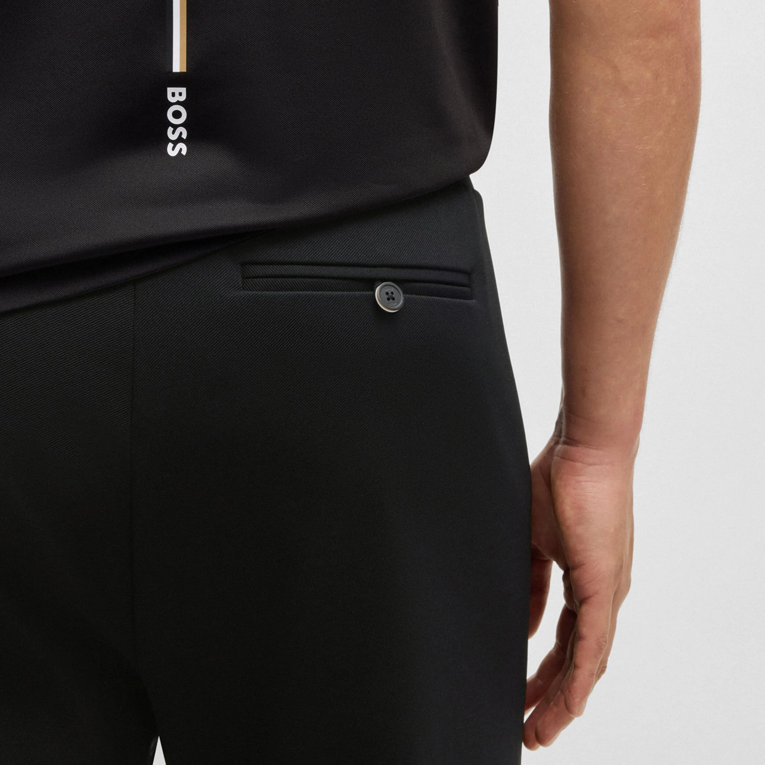 BOSS Hadiko MB Pantalon Survêtement Hommes - Noir