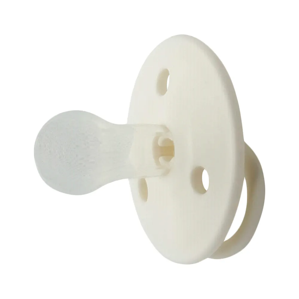 Mininor silikonesut 6 mdr , hvid - 2 stk