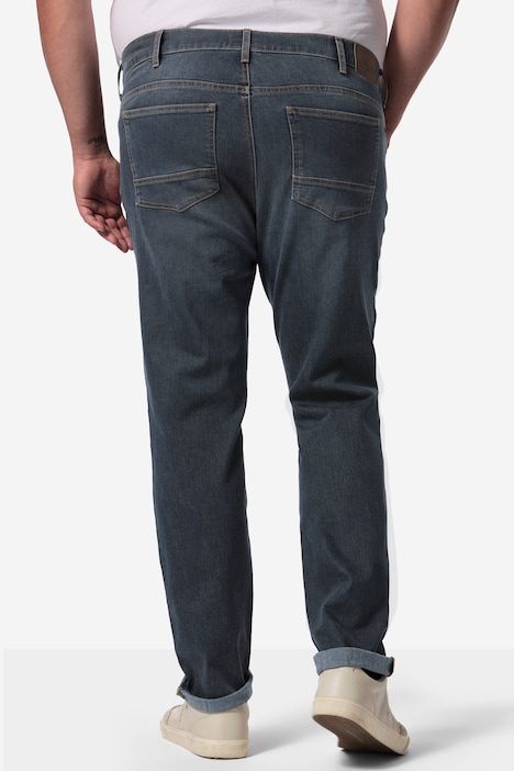 John F. Gee Jeans Bauchfit, Denim, Straight Fit, 5-Pocket, bis 72