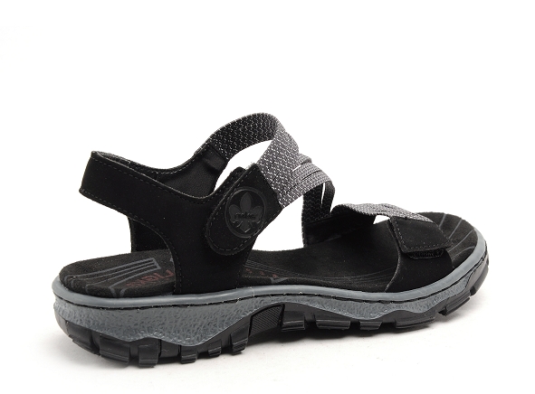 Rieker nu pieds plats femme 68871 bleu