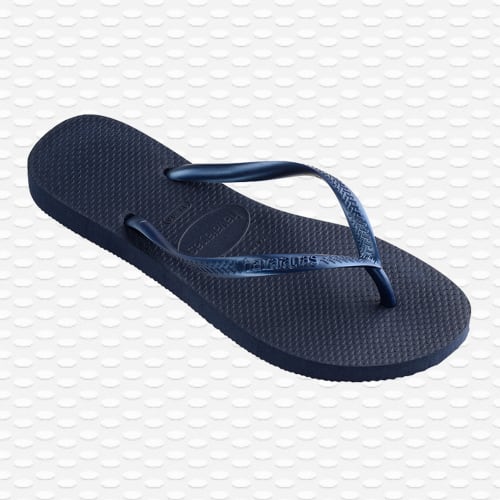 Tongs Femme Slim Bleu Marine