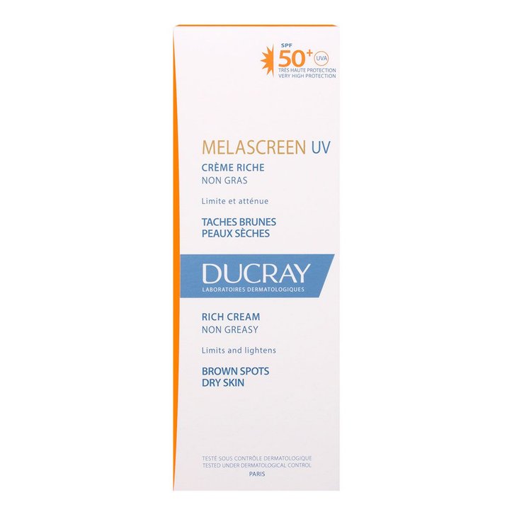 Melascreen UV crème SPF50 texture riche 40ml