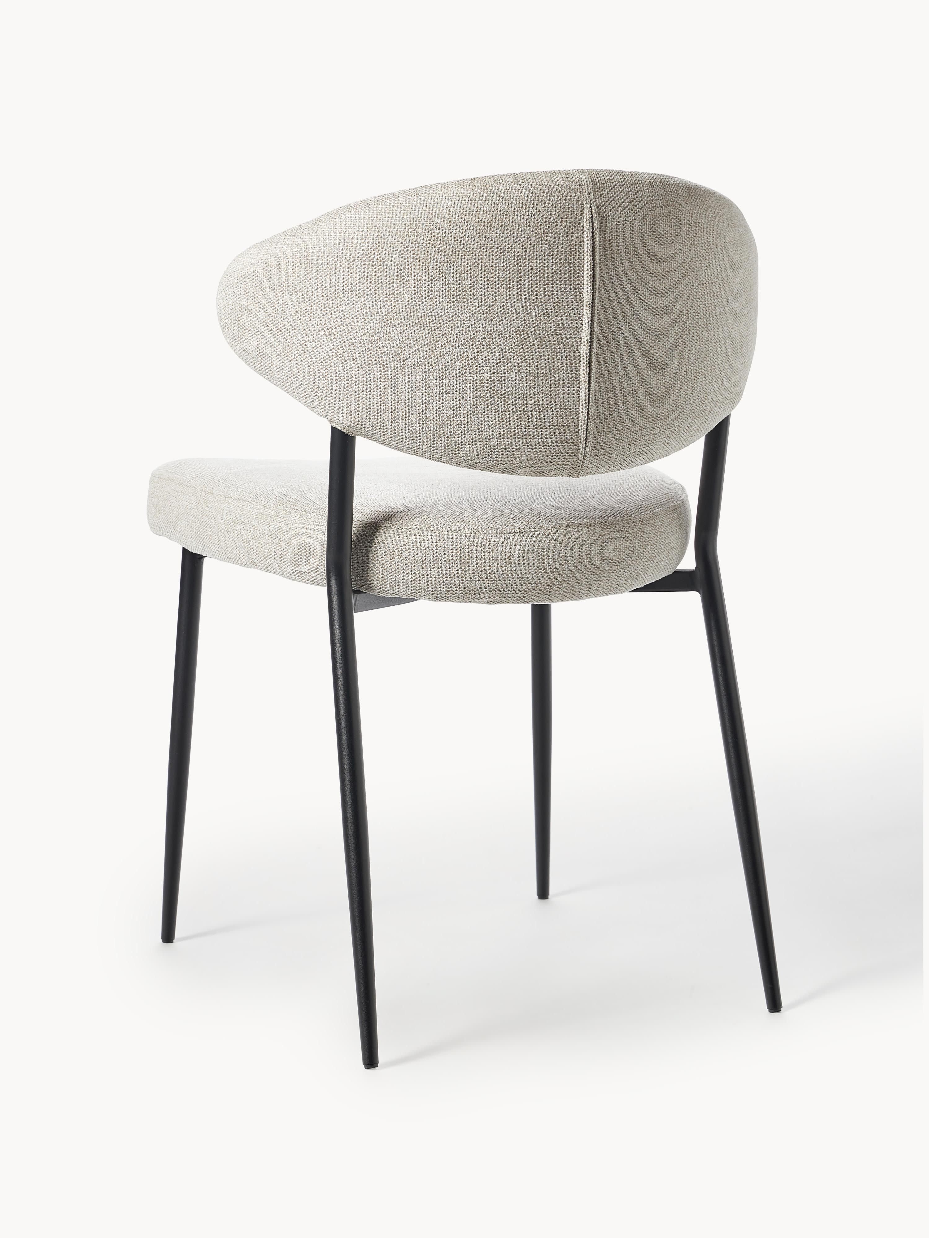 Gestoffeerde stoelen Adele, 2 stuks