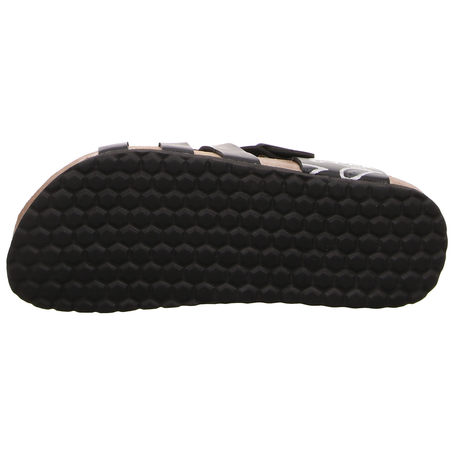 Idana-Schuhe Pantoletten schwarz