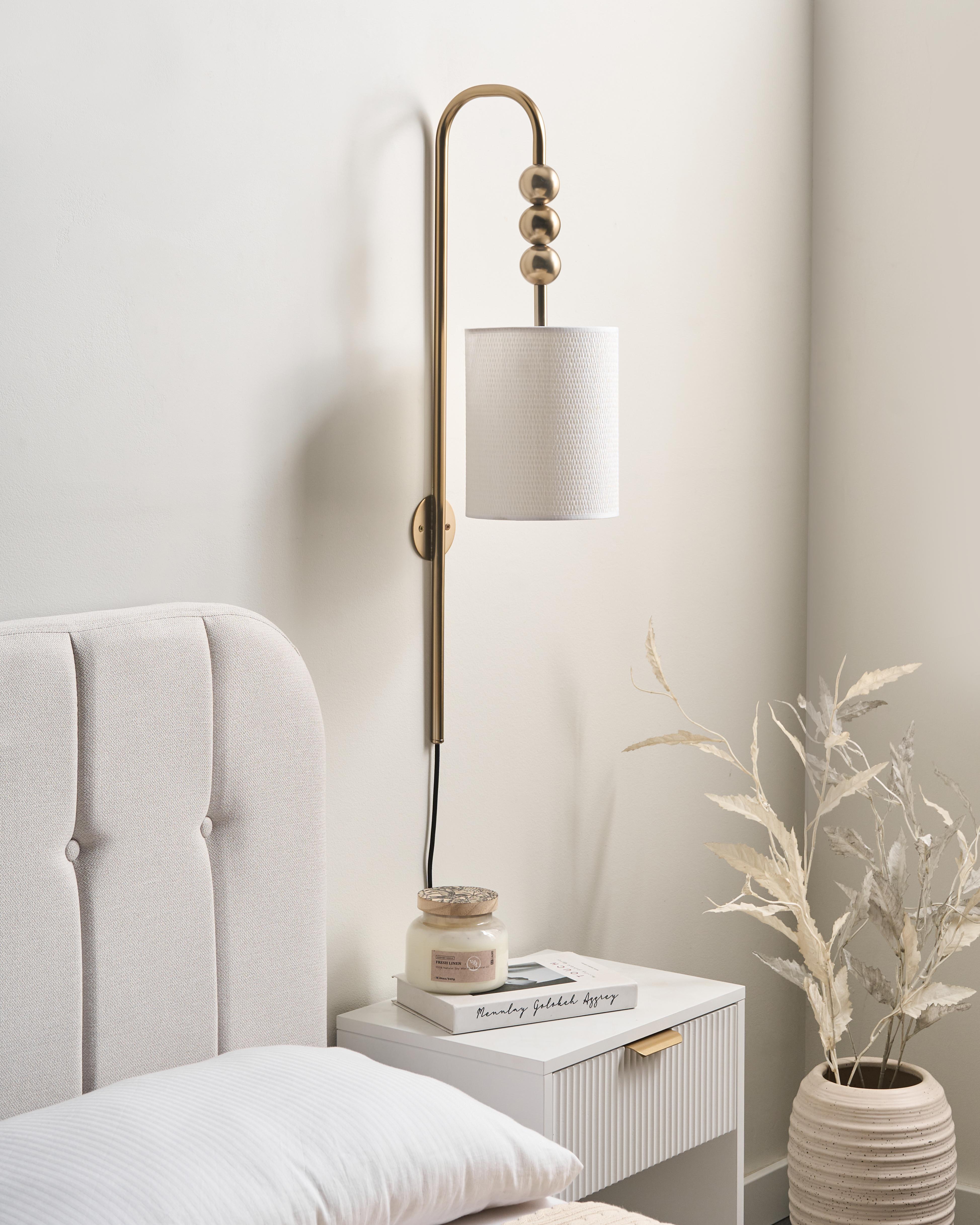 Wandlamp LOKY Metaal Messing