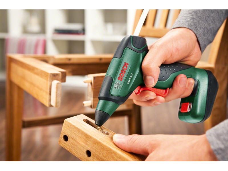 Bosch Akku-Heissklebepistole PKP 3.6 LI Klebepistole, Klebesticks 7 mm