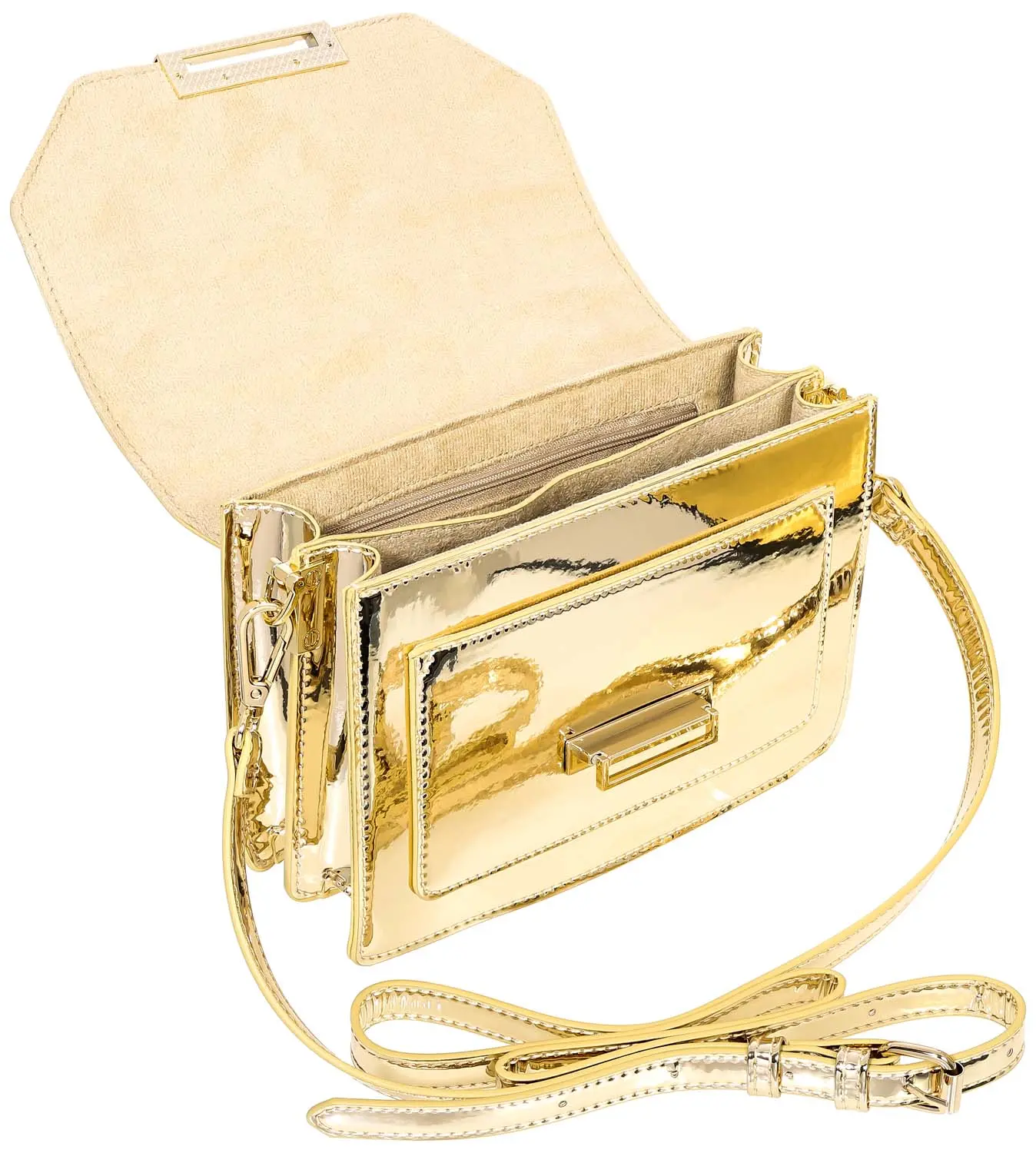 Tasche - Metallic Gold