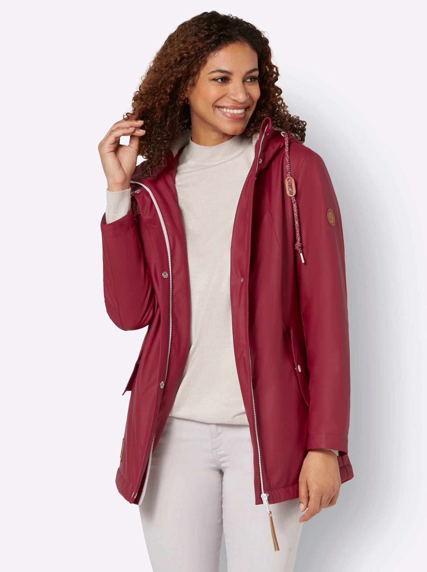 Casual Looks Funktionsjacke mitKapuze