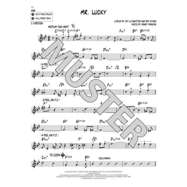 Hal Leonard Jazz Play-Along Henry Mancini