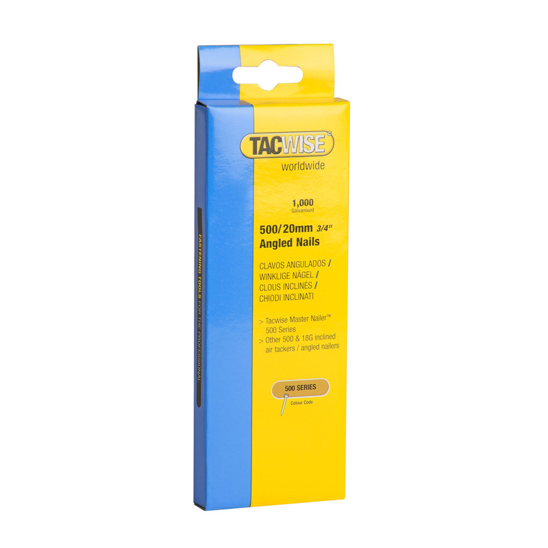 Tacwise Type 500 schuine nagels 20mm