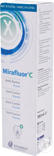 Miradent Mirafluor C Dentifrice Anti-Caries Flacon 100ml
