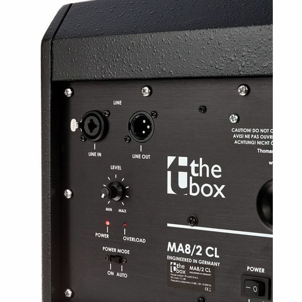 the box MA8/2 CL Aktiv-Monitor