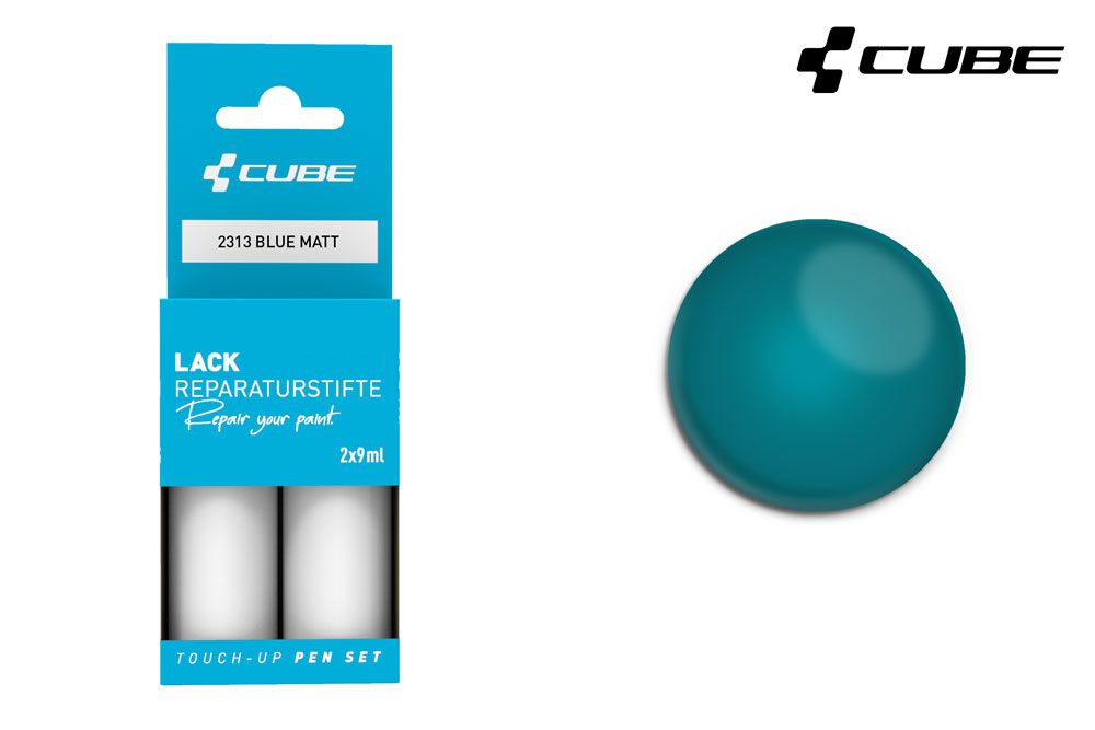 Cube Lackreparaturstift Set BLUE matt kaufen | Bike-Discount