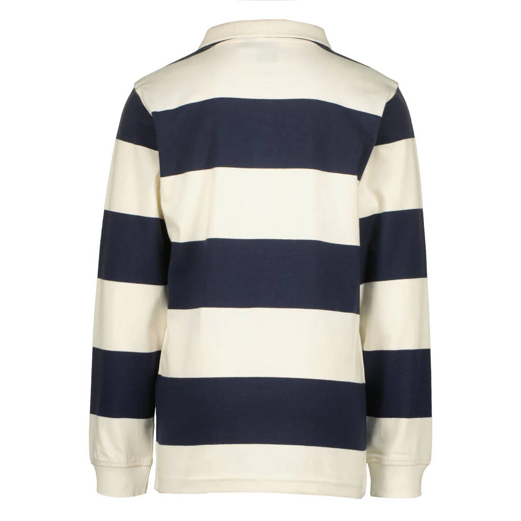Vingino gestreepte longsleeve Lex blauw/ecru