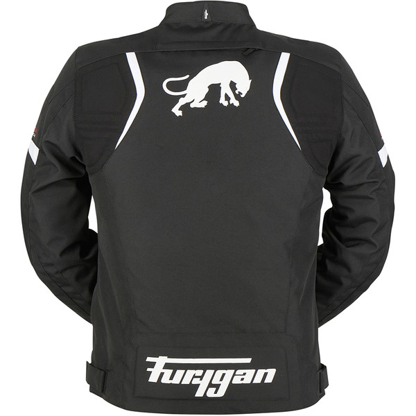 Furygan - Blouson Norman Noir / Blanc / Rouge