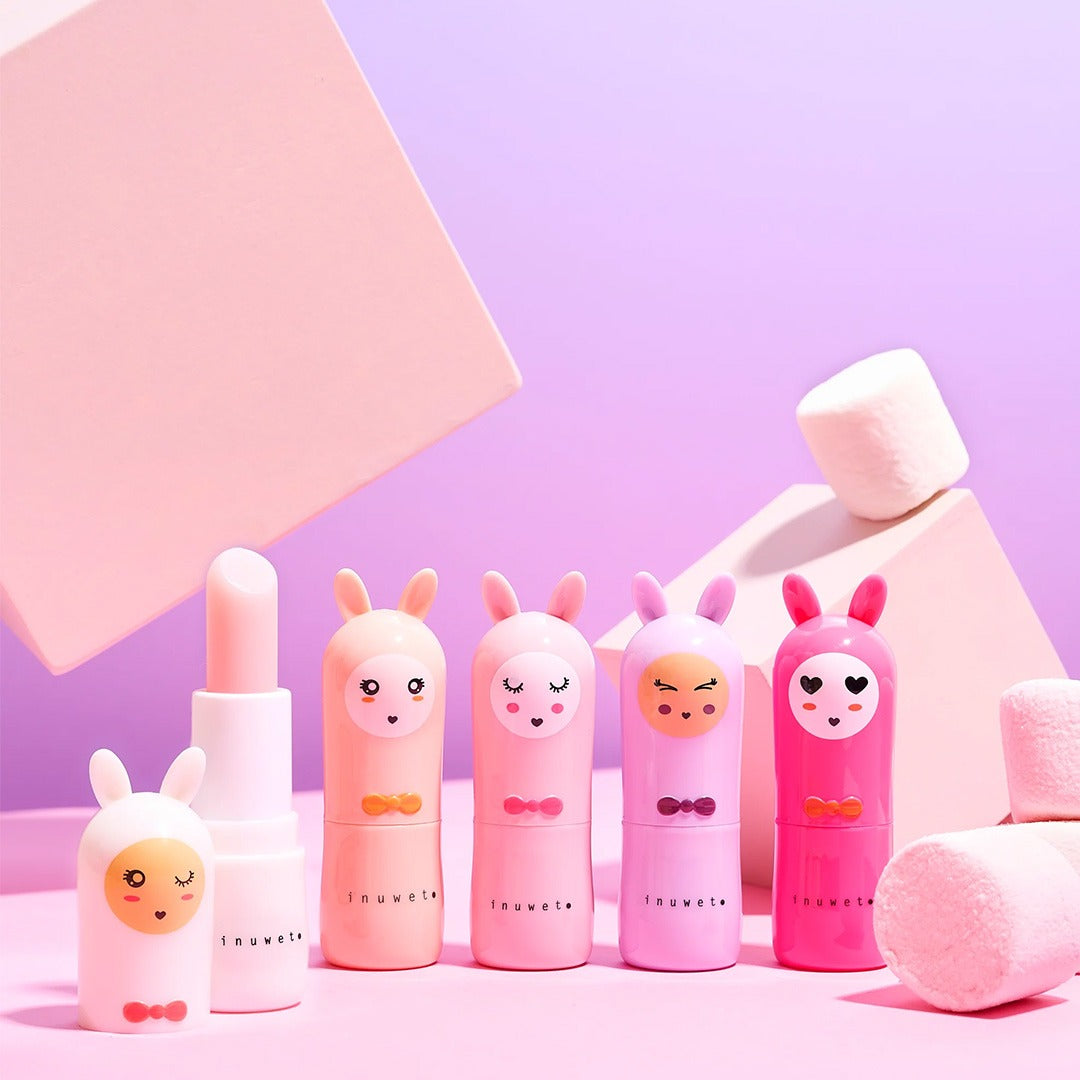 Inuwet lippenbalsem marshmallow - mauve