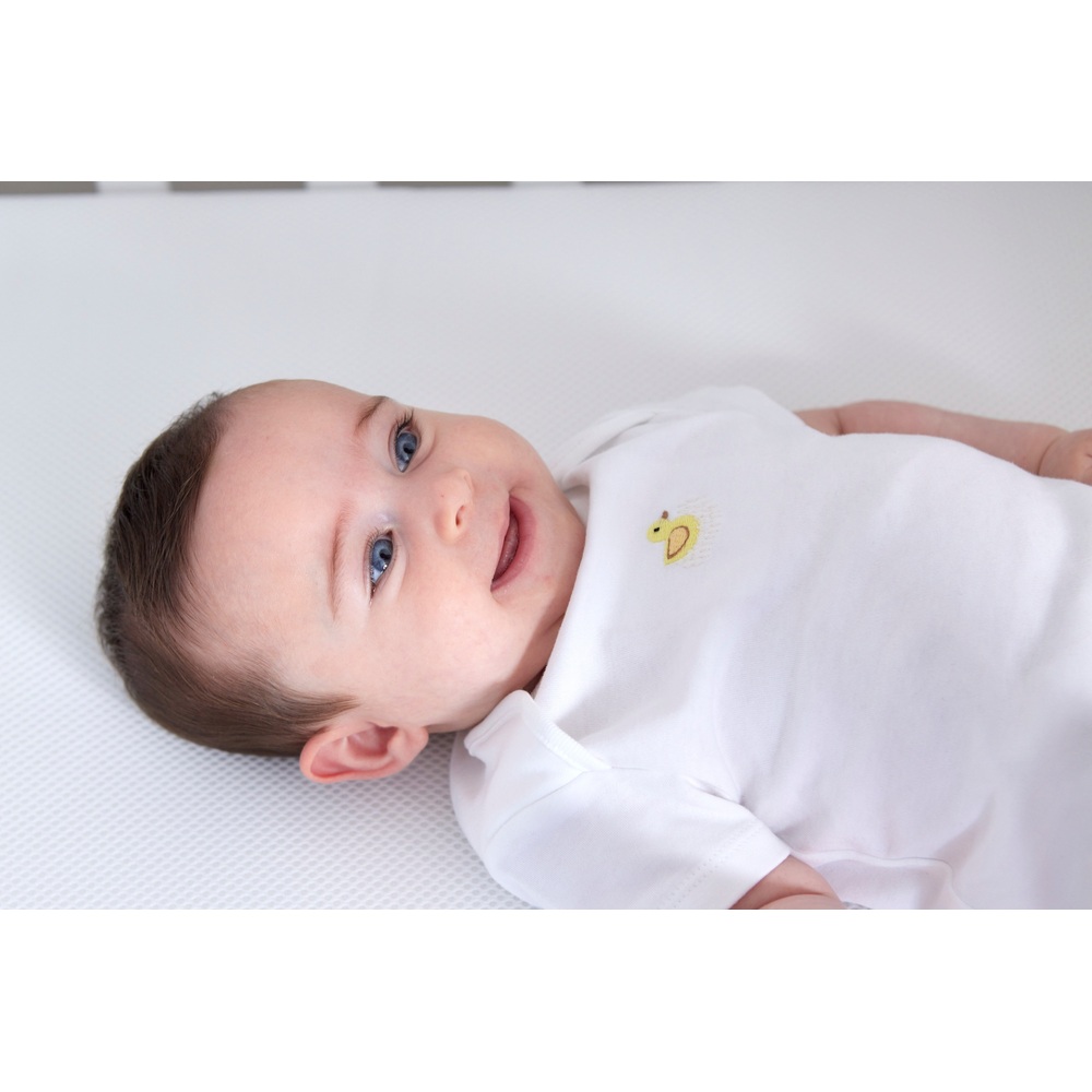 Baby Elegance Atmungsaktive Faser-Kinderbettmatratze 140x70cm
