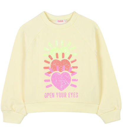 Billieblush Sweatshirt - Gelb m. Pailletten