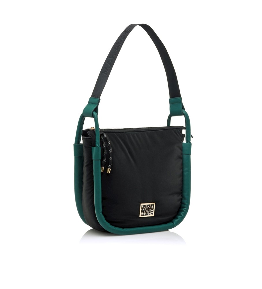 Bolsa de veludo cotelê Mariamare preta