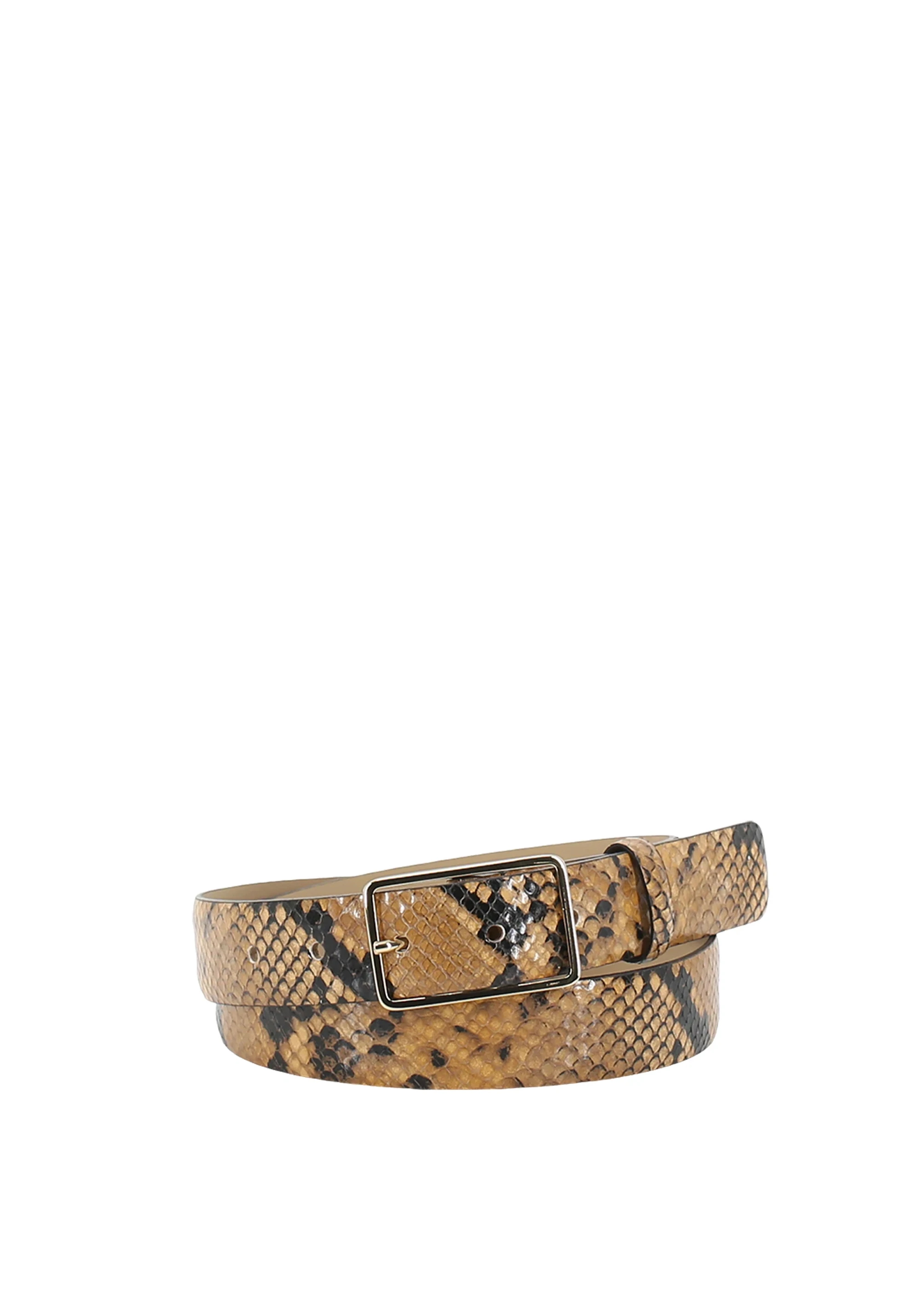 Belt Leather phyton embossed Standard