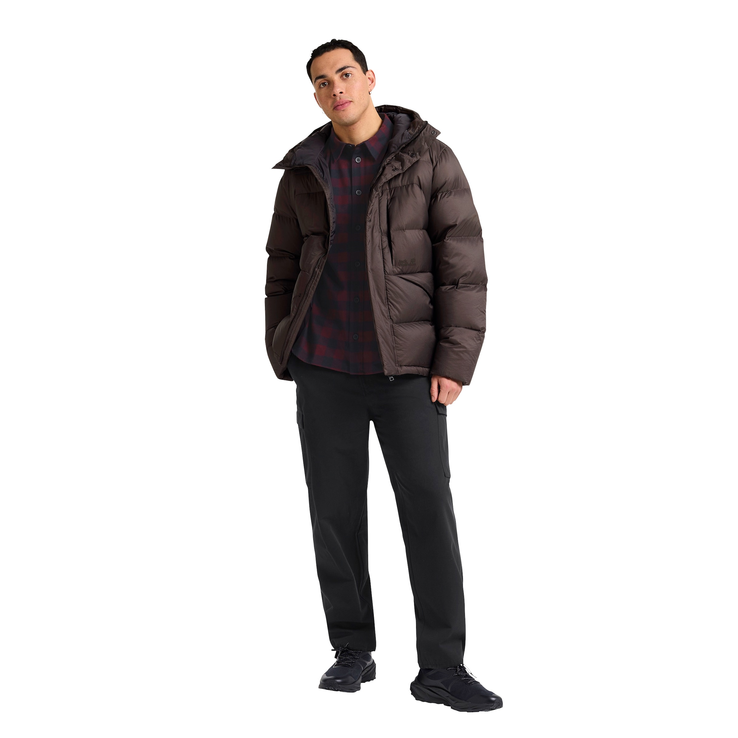 Jack Wolfskin Daunenjacke »ICY HILL JKT M RDS« mit Kapuze Wärmend, winddicht, Daunenjacke