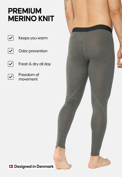 MERINOULD BASELAYER TIGHTS TIL MÆND