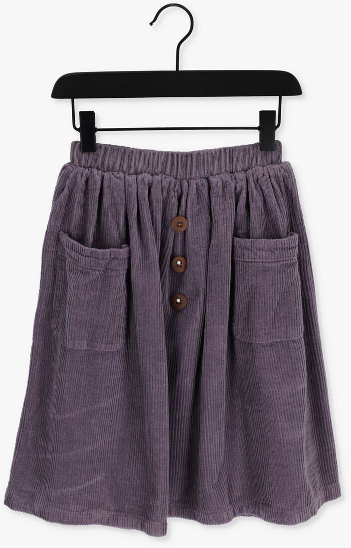 WANDER & WONDER paarse wander & wonder midirok two pocket skirt