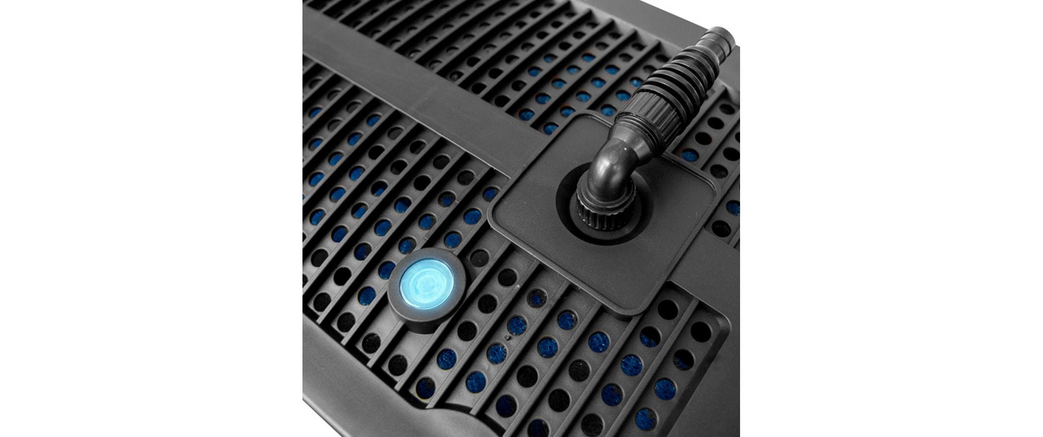 Unterwasser-Filter UVC 9000<br>Effektive Wasserklärung für kristallklare Teiche