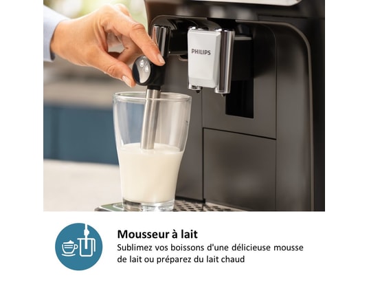 PHILIPS - Robot expresso Série 3300 EP3321/40 avec mousseur à lait