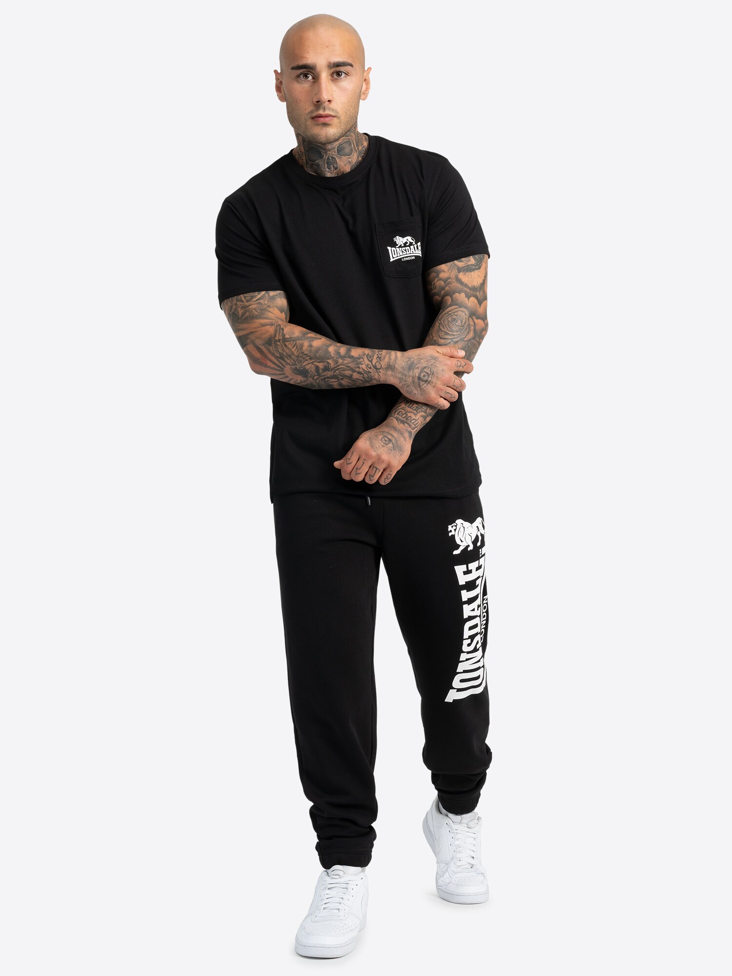 Lonsdale Herren Jogginghose schmale Passform OCKLE