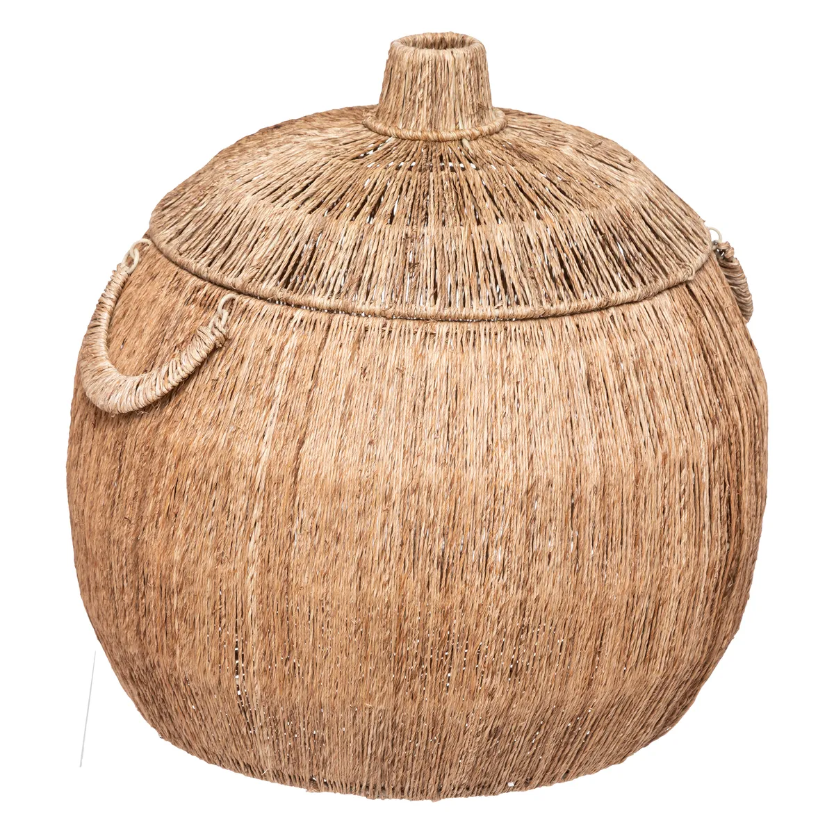 Atmosphera, Createur D'Interieur Atmosphera Panier Balaya Rond - Beige - Jute x2