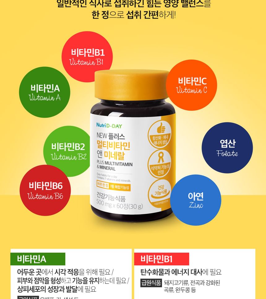 Nutri D-DAY - Plus Multivitamine & Mineralen